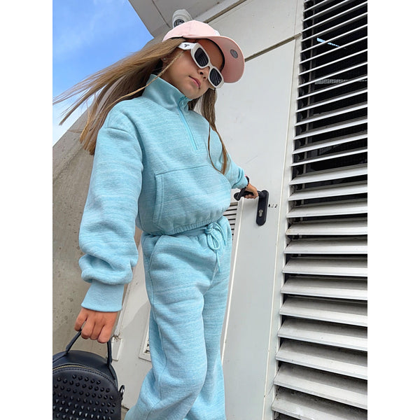 D by Dolly Aqua Girls Jogging Suit