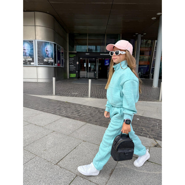 D by Dolly Aqua Girls Jogging Suit