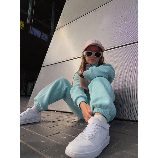 D by Dolly Aqua Girls Jogging Suit