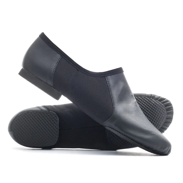 Katz PU Pull-On Rubber Split Sole Jazz Shoes