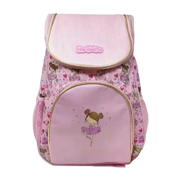 Hillban 2x Kosmetiktasche Ballett-Design Pink – Große & Kleine Tasche Aus PVC-Nylon