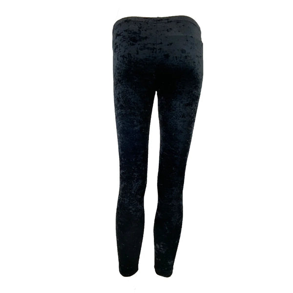 Starlite 'Demi' Tanzleggings aus gecrashtem Velours