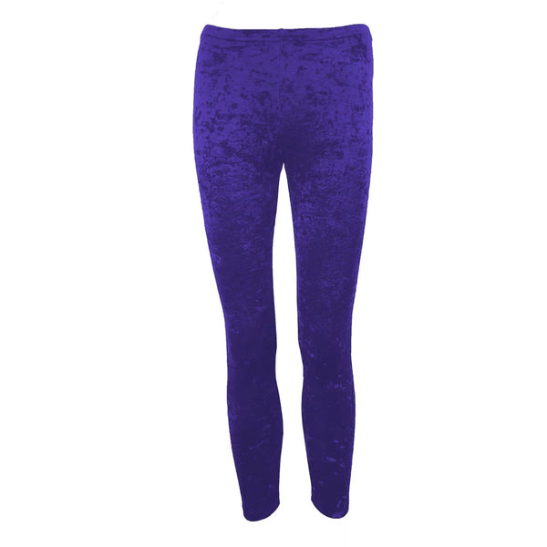 Starlite 'Demi' Tanzleggings aus gecrashtem Velours