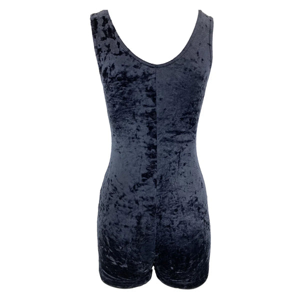 Starlite „Hero“ Unitard aus Samt in Knitteroptik für Gymnastik und Tanz