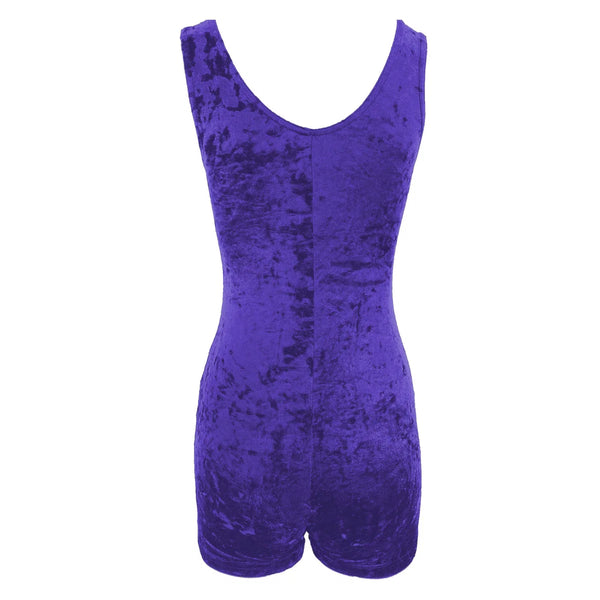 Starlite „Hero“ Unitard aus Samt in Knitteroptik für Gymnastik und Tanz