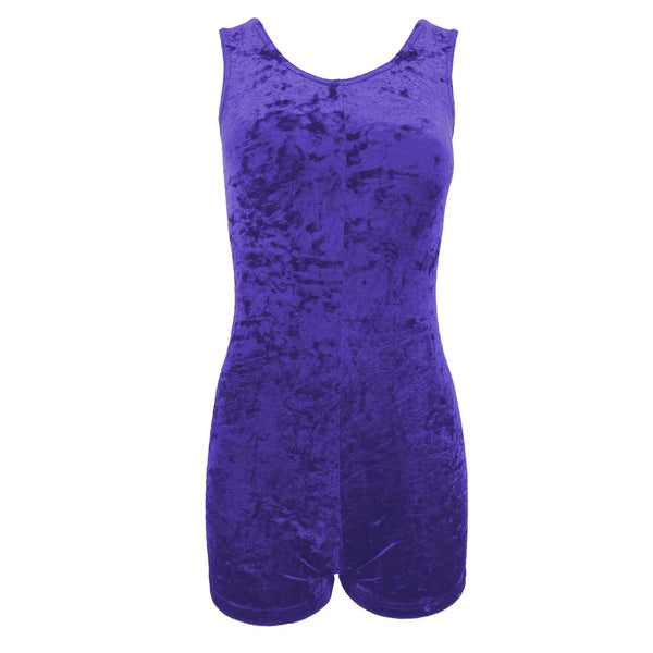 Starlite „Hero“ Unitard aus Samt in Knitteroptik für Gymnastik und Tanz