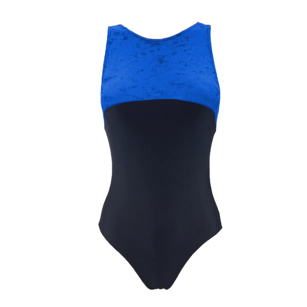 Starlite 'Tansy' Crushed Velour Gymnastics Leotard