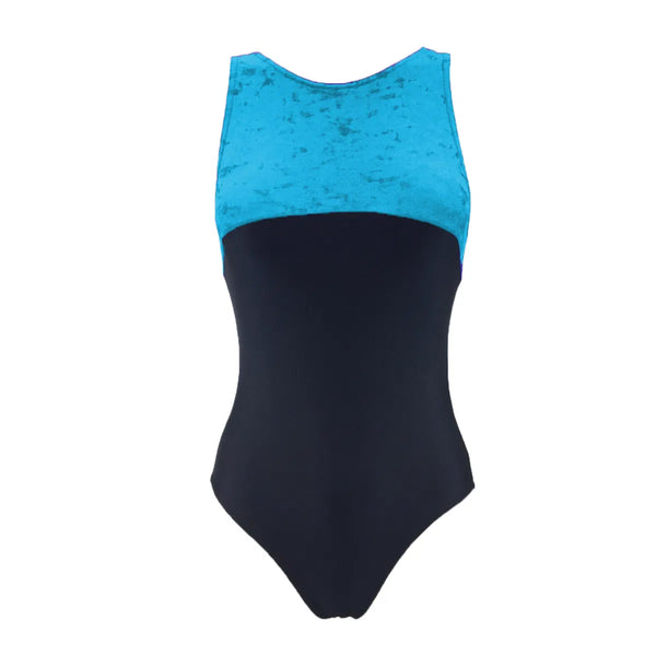 Starlite 'Tansy' Crushed Velour Gymnastics Leotard