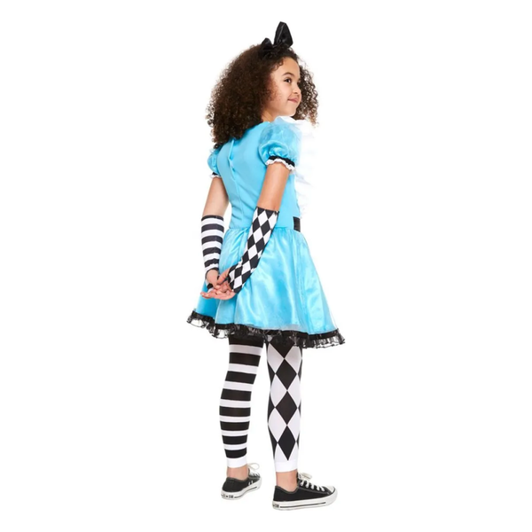 Curious Alice in Wonderland Fancy Dress Costume