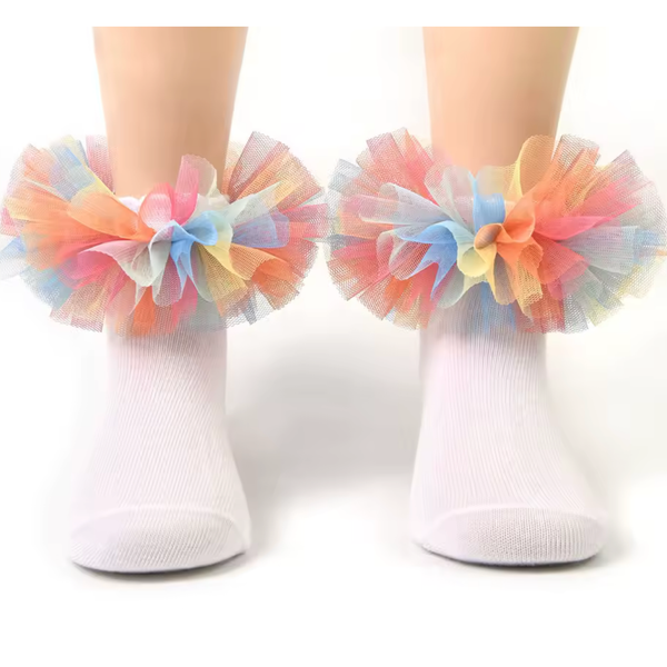 Super Fluffy Dance Socks Ballroom Latin Rock n Roll Socks