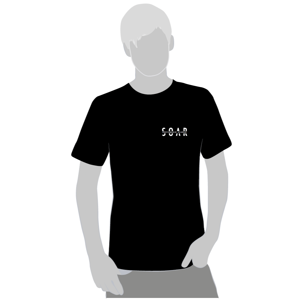 SOAR Performance Academy Black Classic Fit T-Shirt