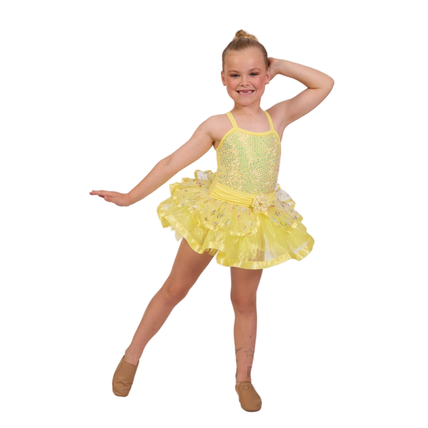 Kinetic Creations 'Thank Heavens for Little Girls' Soft Tulle Butterfly Print Tutu