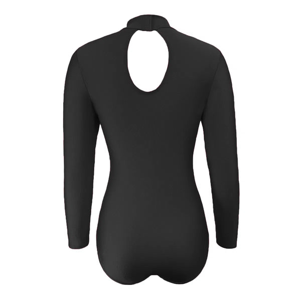 Starlite 'Dandy' Long Sleeve Keyhole Back Nylon Lycra Leotard