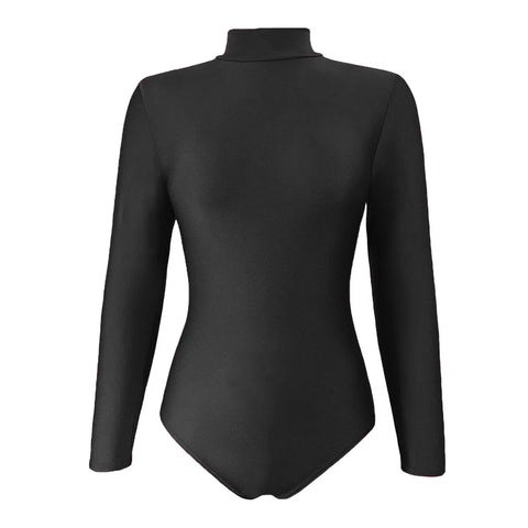 Starlite 'Dandy' Long Sleeve Keyhole Back Nylon Lycra Leotard