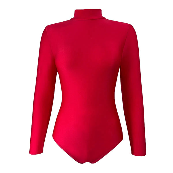 Starlite 'Dandy' Long Sleeve Keyhole Back Nylon Lycra Leotard