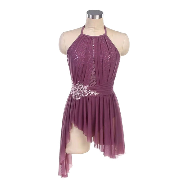 Blackfeather 'This is Love' Sequin & Cascade Mesh Lyrical Dance Dress