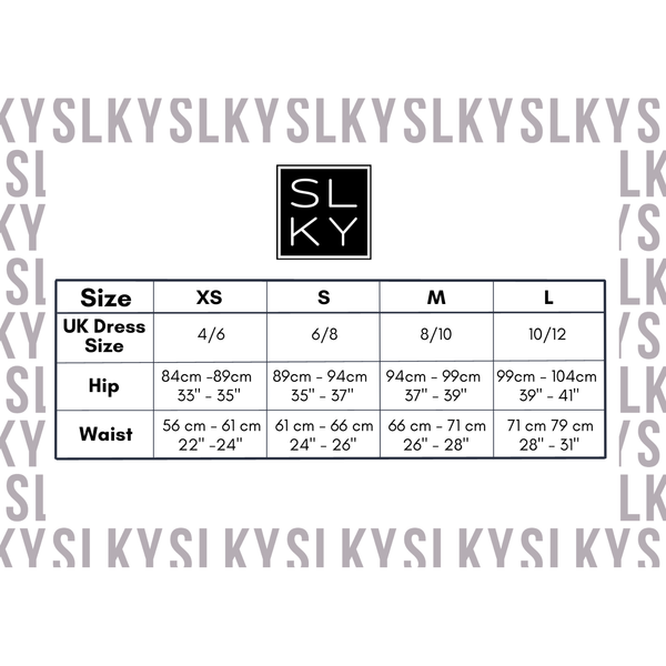 SLKY Logo Activewear Crop Top