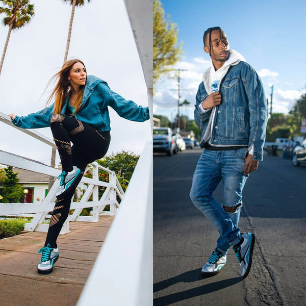 Fuego x BDash Low-Top Dance Trainers Sneakers