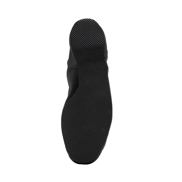 BLOCH 'Essential Jazz' Black Lace Up Full Rubber Sole Jazz Shoes