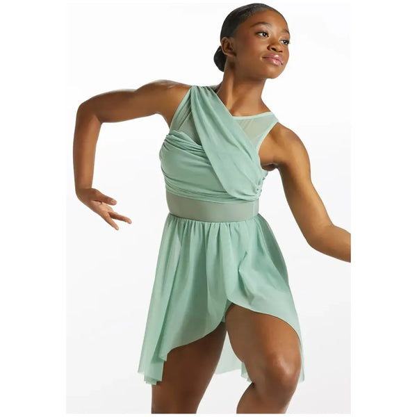 Balera Mesh Wrap Lyrical Dance Dress