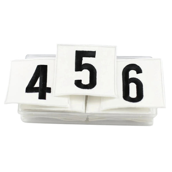 Exam Identification Numbers Pack - Embroidered Fabric
