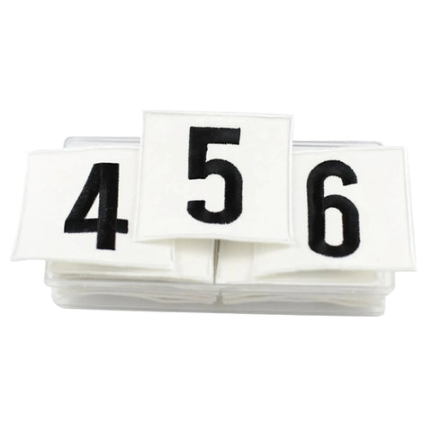 Exam Identification Numbers Pack - Embroidered Fabric