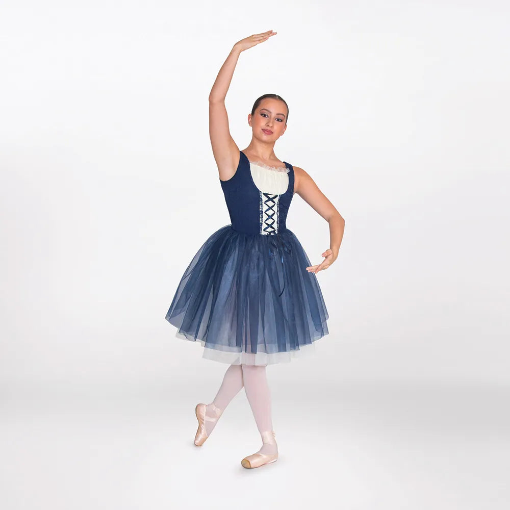 1st Position Blue Laced Corset Romantic Tutu