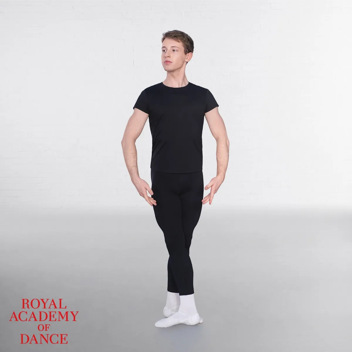 1st Position RAD Approved Mens & Boys Crew Neck Cap Sleeved T-Shirt