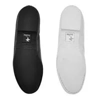 Basic Full Sole Leather Jazz Shoes - Black or White