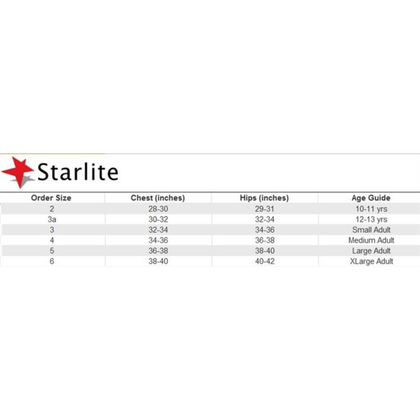 STARLITE Black Flexuous Sidney Unitard - various sizes