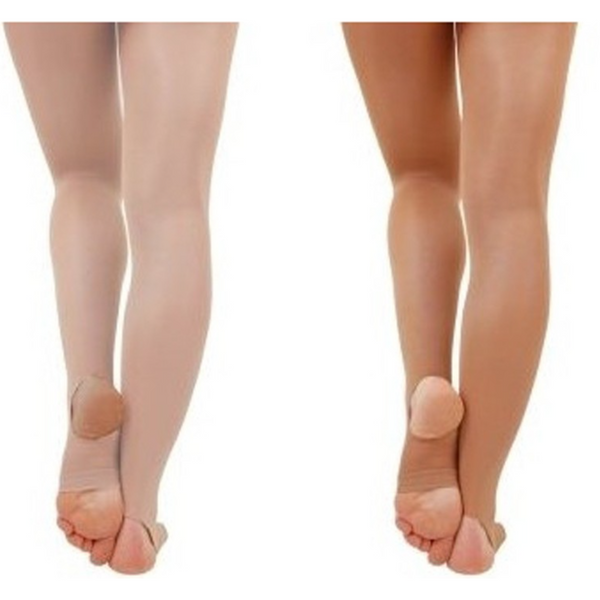 Capezio Ultra Shimmery Stirrup Foot Tights