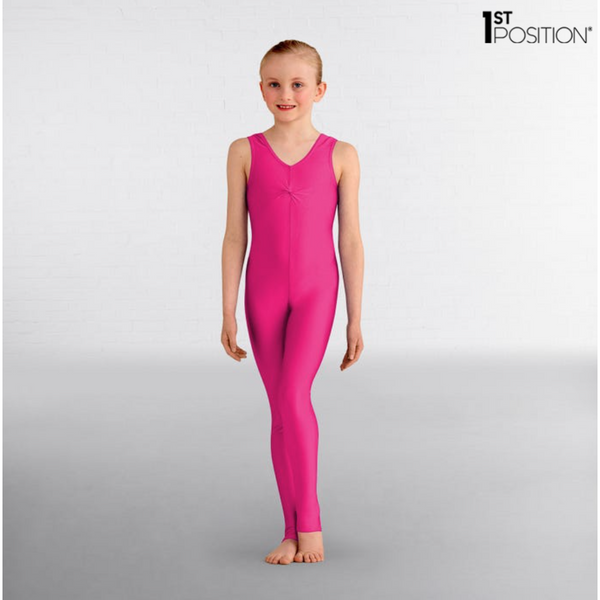 1st Position Raspberry Pink Catsuit