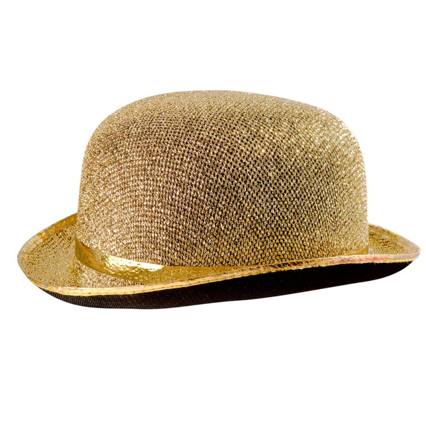 HIRE - Gold Sparkle Bowler Hats