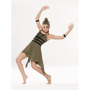 Black contemporary dance costumes online