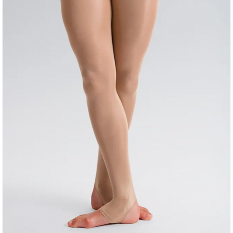 Silky Dance Shimmer Stirrup Foot Tights