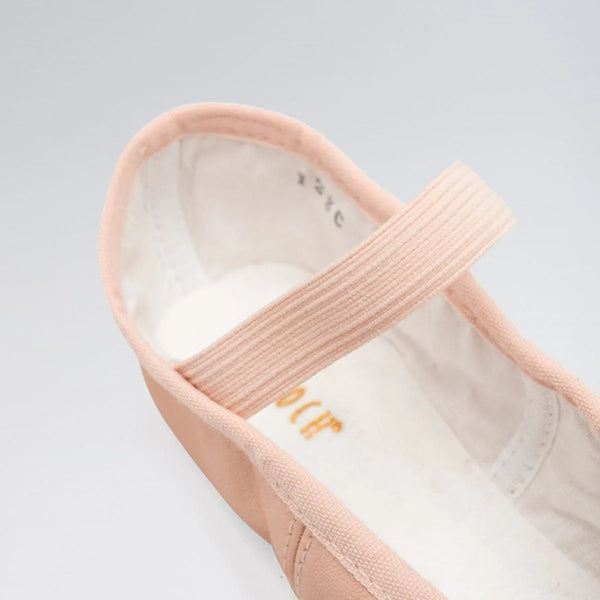 'Arise' Full Sole Leather Ballet Shoes | Pink