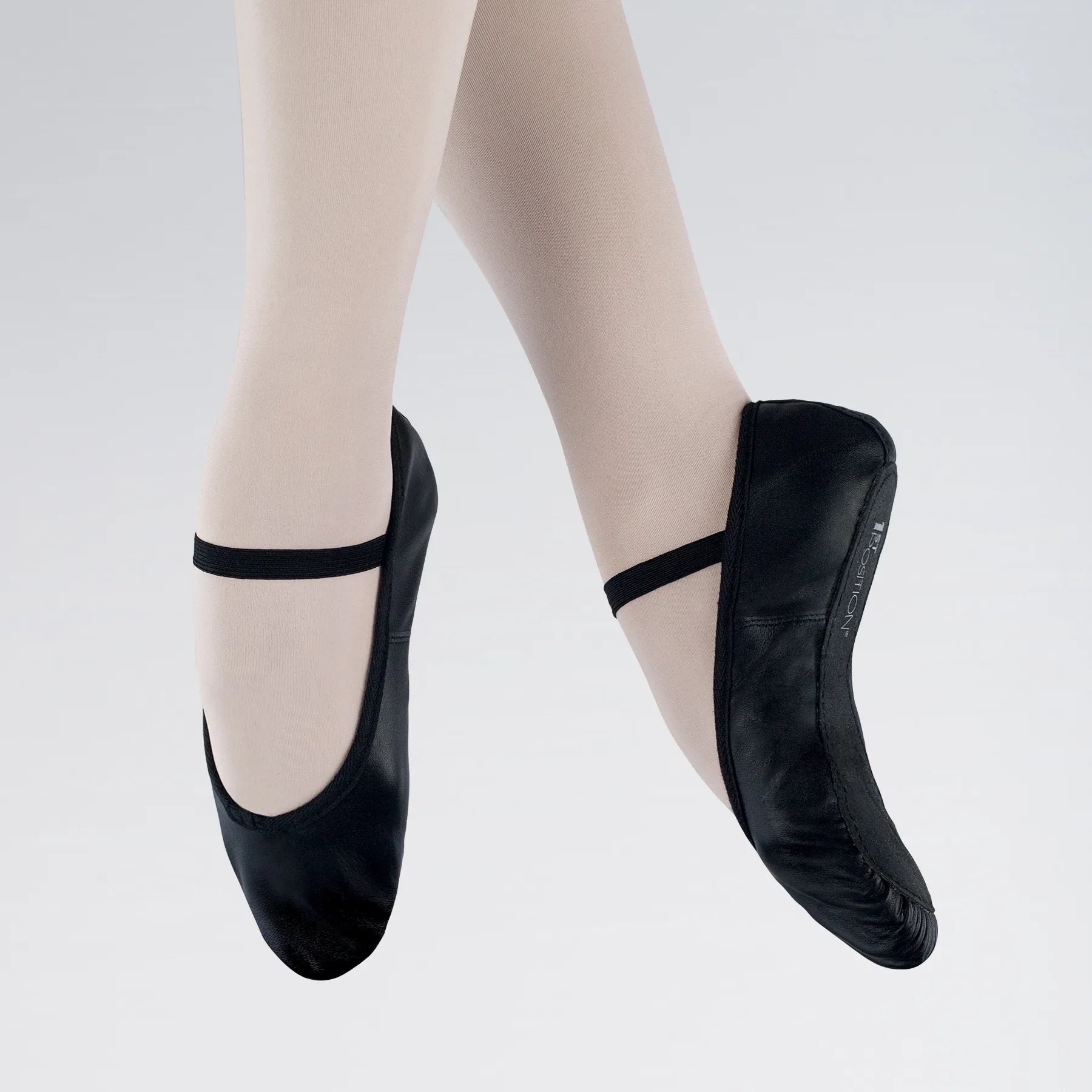 1st Position Leather Ballet Shoes