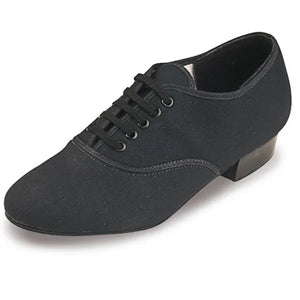 Roch Valley Canvas Oxford Shoes - Black