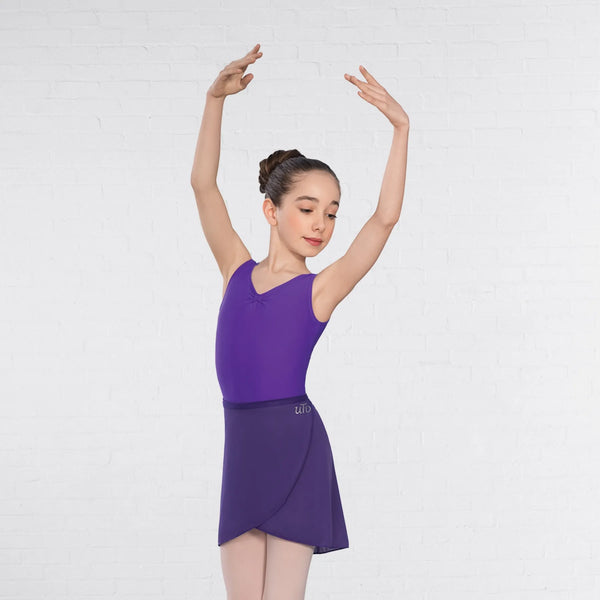 UTD Level 3-6 Ballet Purple Wrapover Skirt